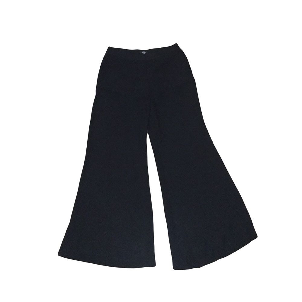 XOXO 5/6 y2k juniors black sheer pants trousers 
2 pockets black lining shorts